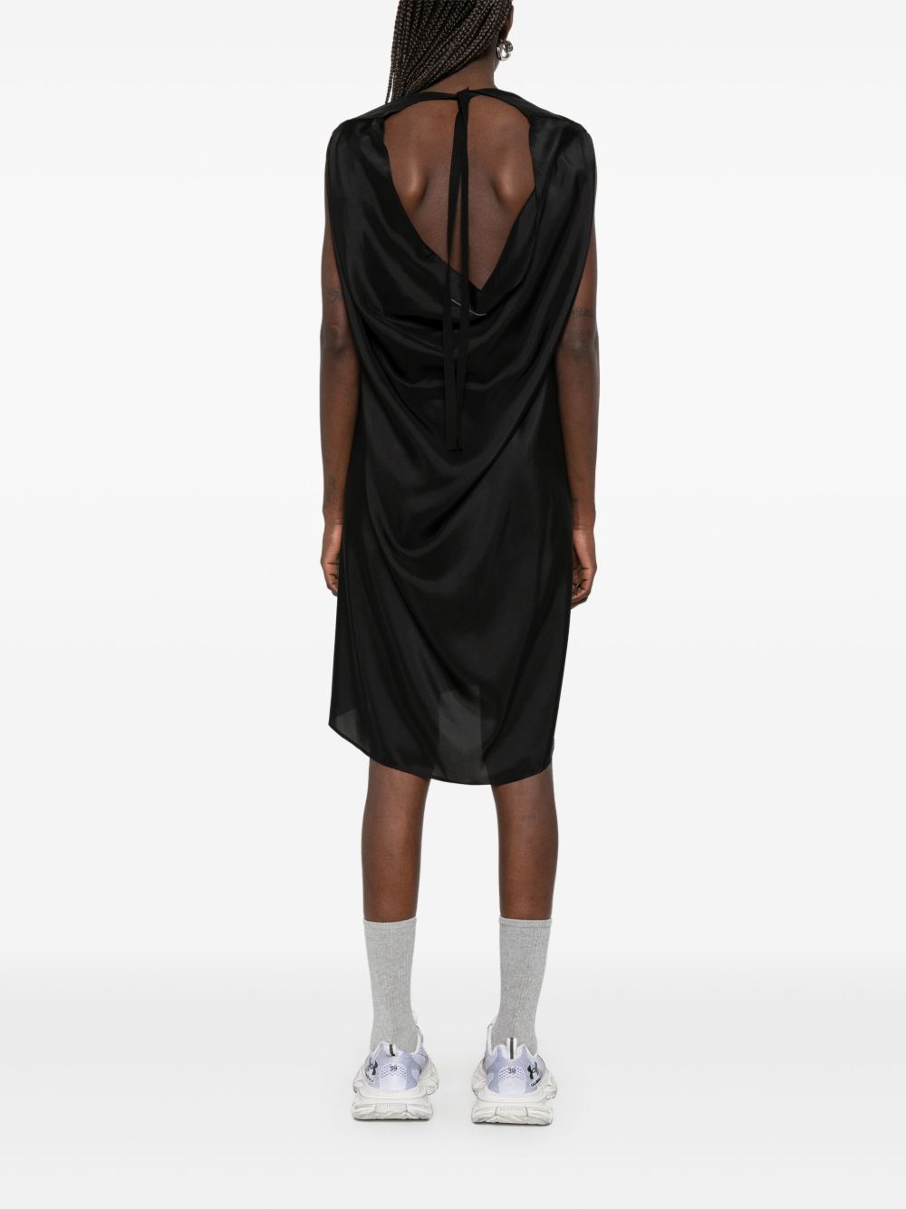 ワンピース MM6 MAISON MARGIELA Woman Dress Black S52DA0064M35244 900 Black Dress with application MM6 Maison Margiela - Vitkac Canada